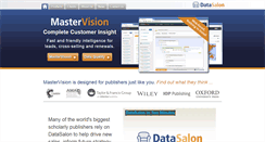 Desktop Screenshot of datasalon.com